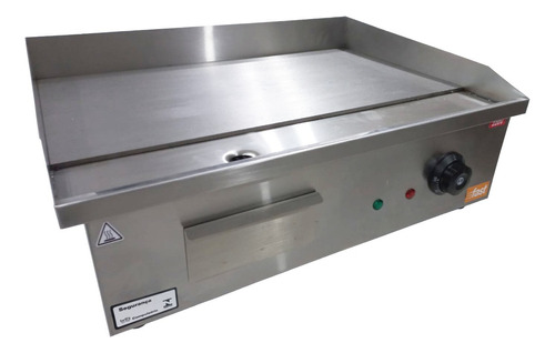 Chapeira Elétrica Profissional Grill Chapa P/ Lanches Inox