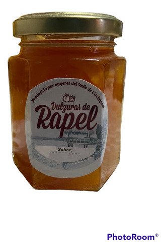 Mermelada Casera Dulzuras De Rapel Pimentón Amarillo 250g