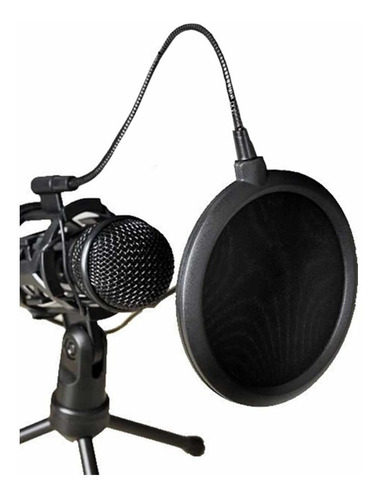 Micrófono Streaming Condesador Trípode Aux 3.5mm Ezra Mp03