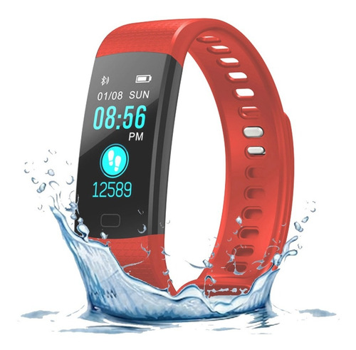 Imagen 1 de 10 de Smart Watch Band Y5 Inteligente Bluetooth Fitness Ip67 Andro