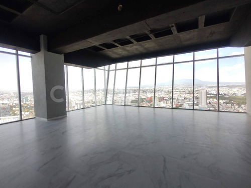 Renta De Oficina, Piso Completo, Torre Platea, Angelópolis, Atlixcayotl, Puebla