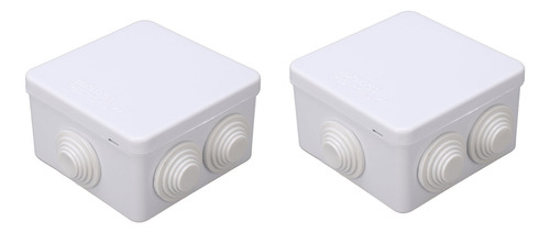 Empalme A Prueba De Polvo, 2 Piezas, Orificio Eléctrico Rese