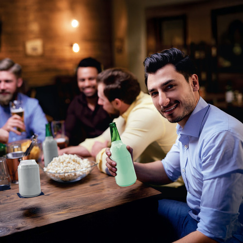 Cervegelas 3 Em 1 Long Litrinho E Lata Kit Com 10pçs Premium Cor Cinza