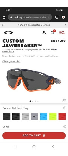 Oakley Jawbreaker Custom
