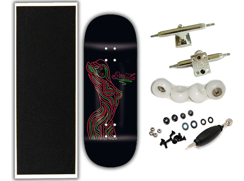 Fingerboard Completa A Tribe Called Quest Y Ruedas Estándar 