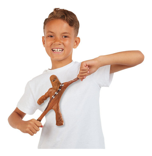 Boneco Stretch Chewbacca Elástico 22 cm Star Wars 3493- Sunny