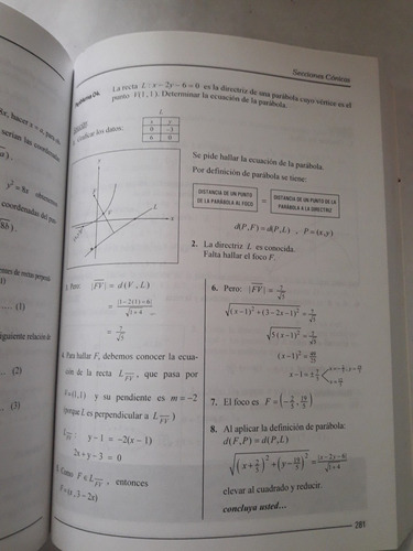 Imagen 9 de 10 de Libro De Geometria Analitica Vectorial En R2 Lazaro