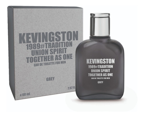 Perfume Hombre Kevingston 1989 Grey Edt 60ml Volumen de la unidad 60 mL
