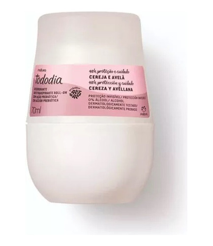 Cereza Y Avellana Natura Roll On Desodorante 