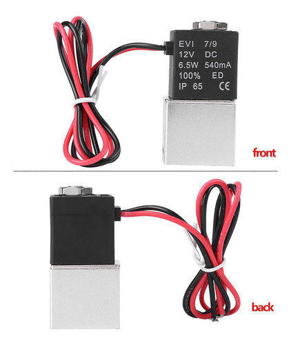 . Electroválvula Normalmente Cerrada De 2 Vías Dc 12v 1/4in