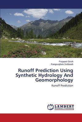 Libro Runoff Prediction Using Synthetic Hydrology And Geo...