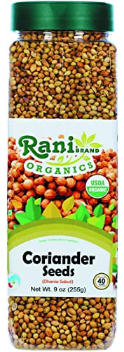 Semillas De Cilantro Orgánico Rani Enteras 255g