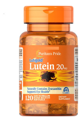 Luteina 20 Mg Con Zeaxanthin 120 Softgels / Yoursups