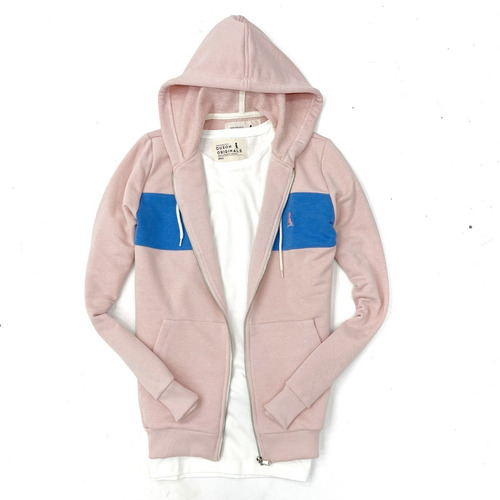 Campera Berlín Rosa Claro. 100% Algodón