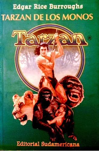 Libro Tarzán De Los Monos De Edgar Rice Burroughs