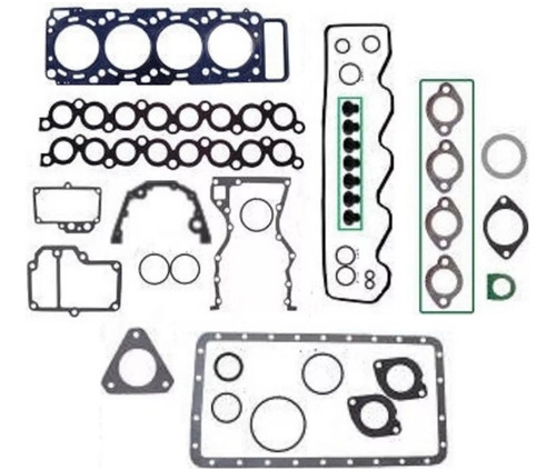 Jogo Junta Motor Blazer S10 Frontier Mwm Sprint 2.8 4 Cil.