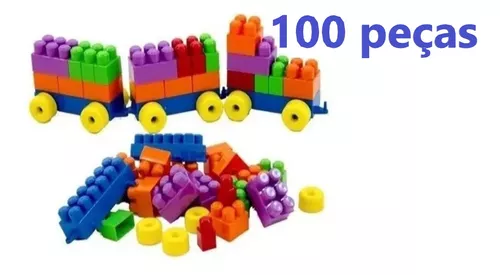 Blocos De Montar 1000 Peças Brinquedo Infantil Didático Pro