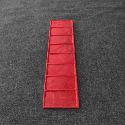 2x Molde Cenefa Estampado Hormigón Pisos 85x21cm Poliuretano