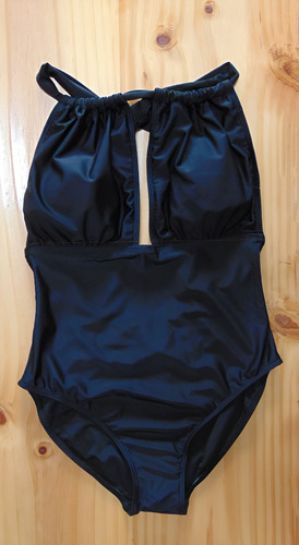 Traje De Baño Dama Entero Abertura Frontal