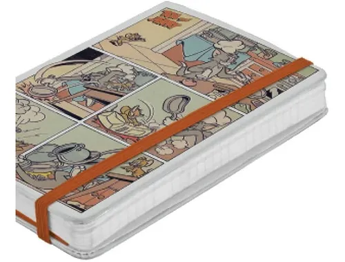 CUADERNO BTC DE TAPA DURA, 100 hojas, unidad rayada x 1 unidad de 21 cm x 14,5 cm Tom y Jerry