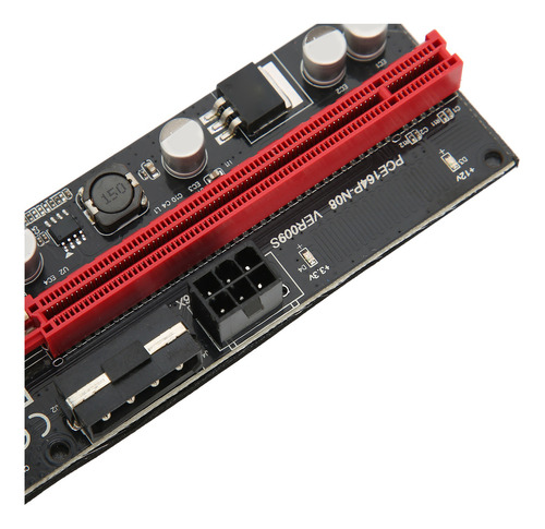 Tarjeta Adaptadora Alimentada De Extensión Gráfica Pcie Rise