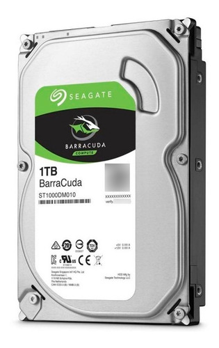 Disco Rigido Seagate 1tb Barracuda 7200rpm Sata3 