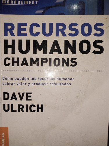 Recursos Humanos Champions Dave Ulrich As