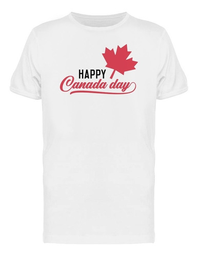 Día De Canadá, Hoja De Maple Roja Camiseta De Hombre
