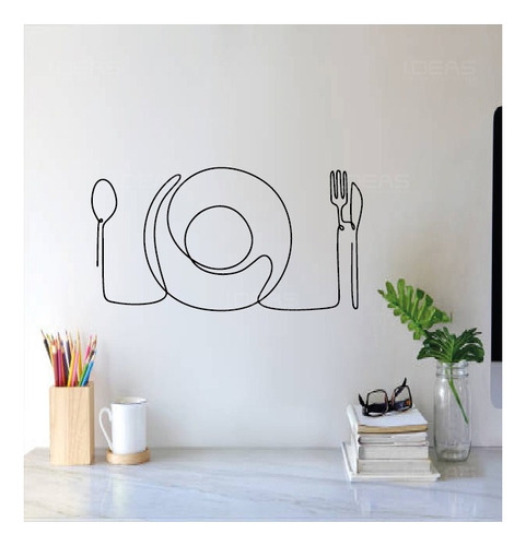 Vinilos Decorativos Utencilios De Cocina Minimalistas Sticke