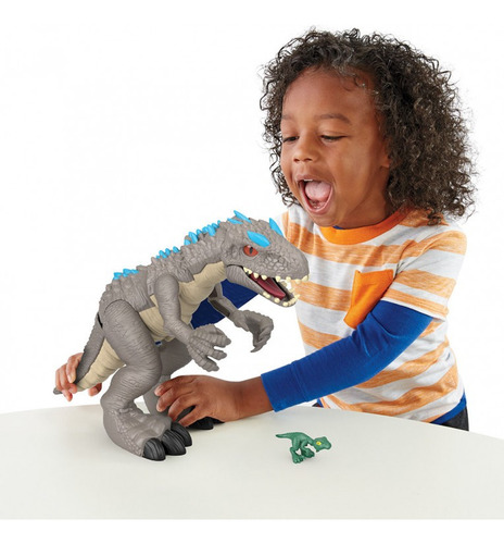 Dinosaurio Indominus Rex C Movimiento Fisher Price Imaginext