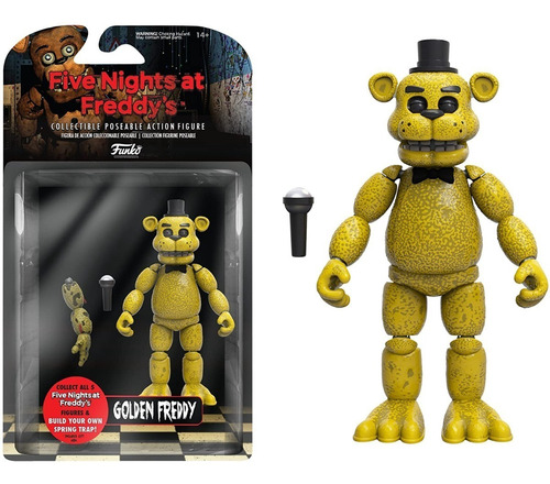 Five Nights At Freddy's Freddy Golden Original Articulable