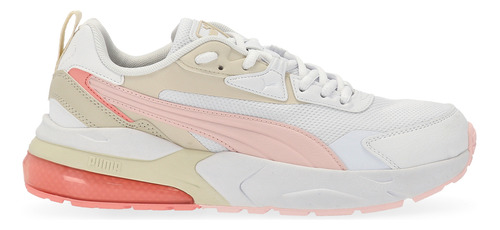 Zapatillas Puma Vis2k Mujer En Blanco Y Rosa