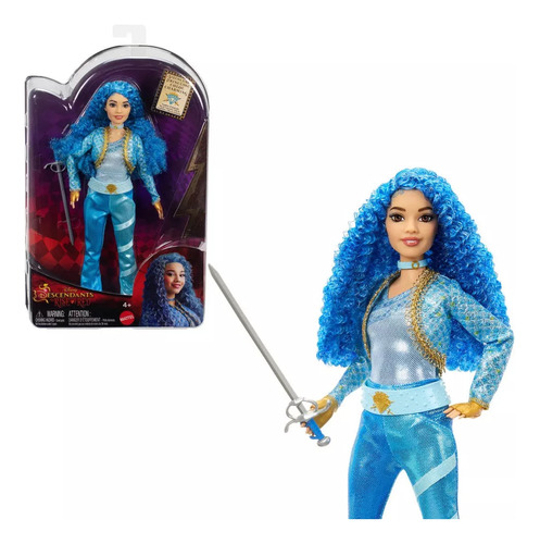 Disney Descendientes Muñeca Princesa Chloe Charming Mattel