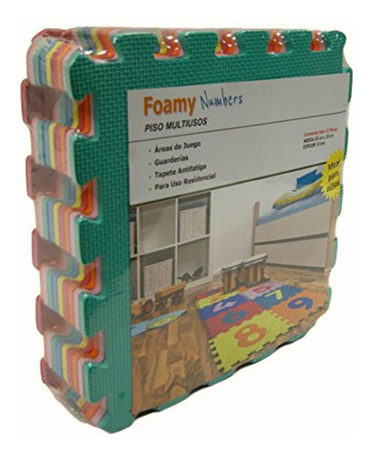 Foamy Numeros -piso Didáctico Para Bebes Y Niños -paquete