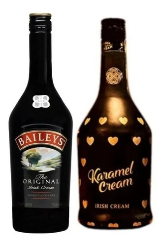 Licor Baileys + Licor Karamel Cream 