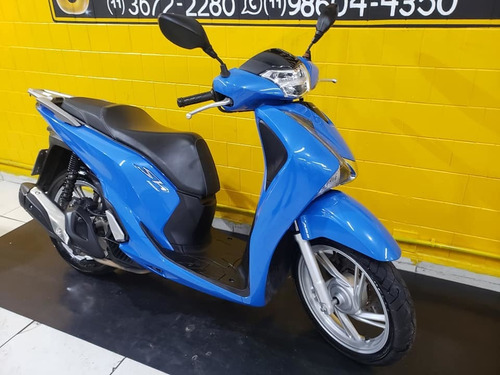 Honda Sh 150 I - Azul - 2017 - Km 9.000