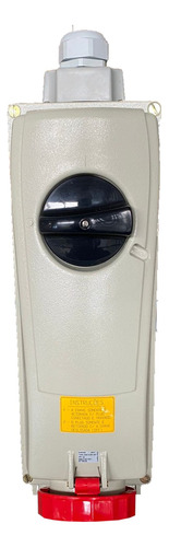 Tomada Sobrepor Superlock 3p+t 125a 380/440v-6h Vm S4606b