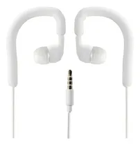 Comprar Pyle audífonos impermeables con cable IP7 grado marino cómodos para deportes natación running gym PWPE10W color blanco