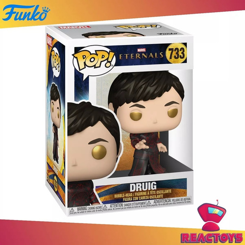 Figura De Acción Eternals Druig De Funko Pop!