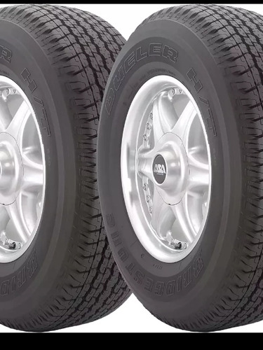 Par De Llantas 205 R16c Bridgeston Dueler (Usado)