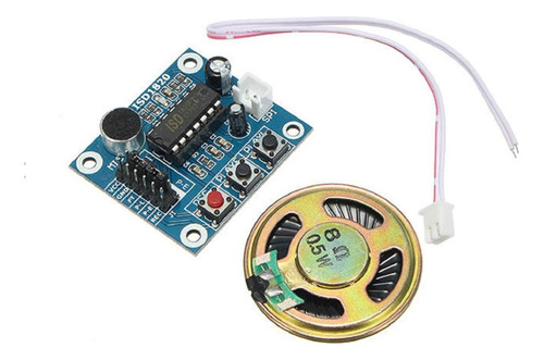 Isd1820 Grabador Parlante 1820 Sonido Voz Audio Mic A0032
