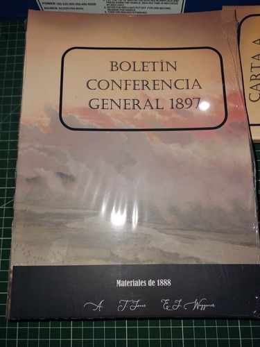 Boletines De Conferencia General (3 Libros 1893, 1895, 1897)