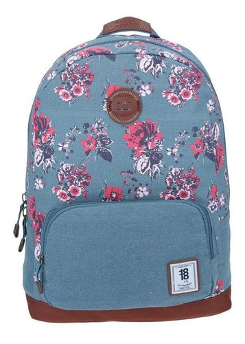 Mochila Grande Chenson 1818 Azul Vinta