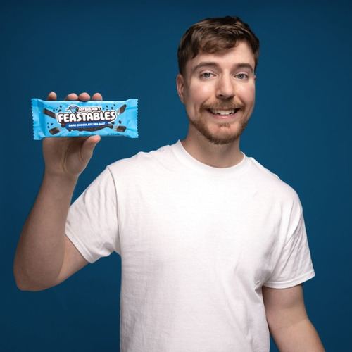 Mrbeast Feastables Chocolate Con Sal Marina 60g