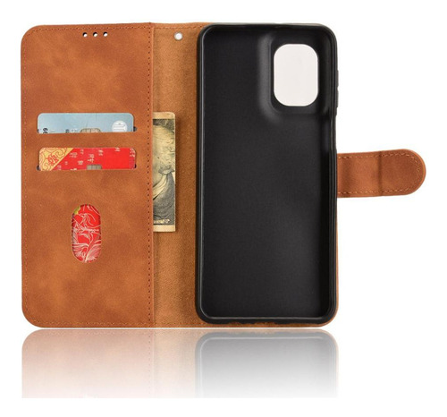 Funda Abatible Para Motorola Moto G55 5g Kickstand Cartera
