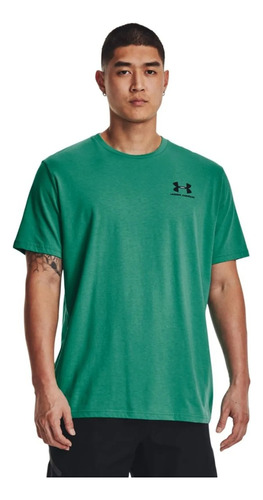 Camiseta Under Armour Sportstyle Lc Ss-verde