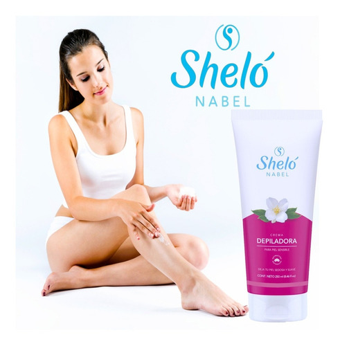 Crema Depiladora Sheló Nabel, Personal, Intima 250ml