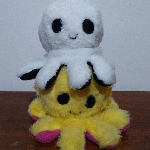 Peluche De Pulpo Reversible