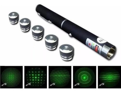 Caneta Laser Pointer 1000mw Verde Lanterna Até 7km De Mira