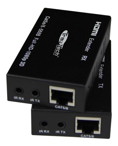 Extensor Activo Hdmi Vía 1 Ethernet Trautech 60mts
